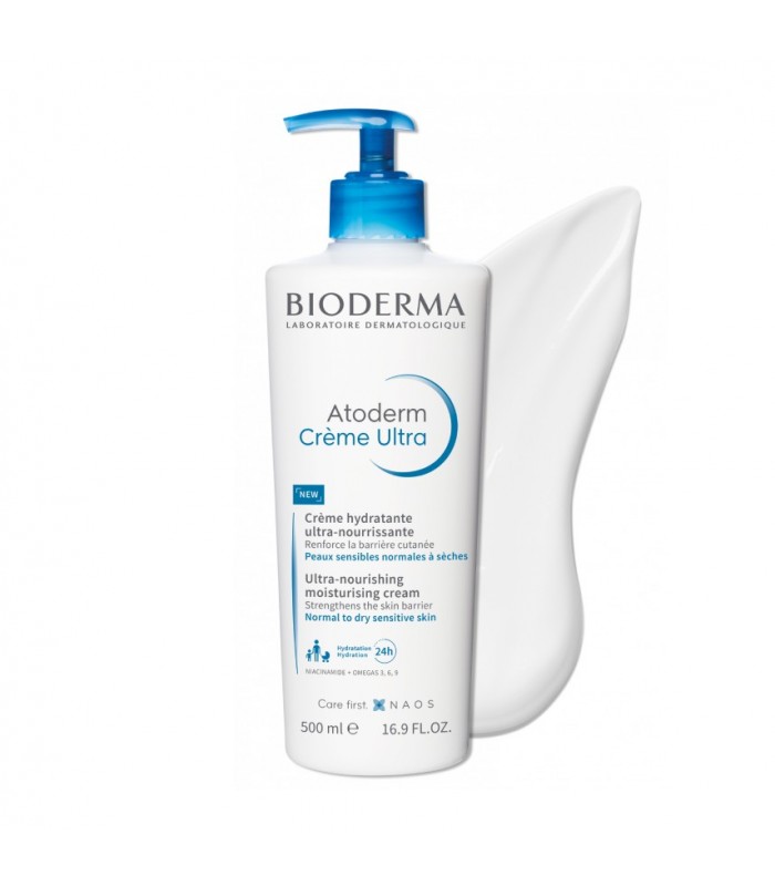 bioderma-atoderm-cream-ultra کرم مرطوب کننده صورت و بدن اتودرم بایودرما - تصویر 1